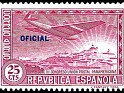 Spain 1931 UPU 25 CTS Red Edifil 632